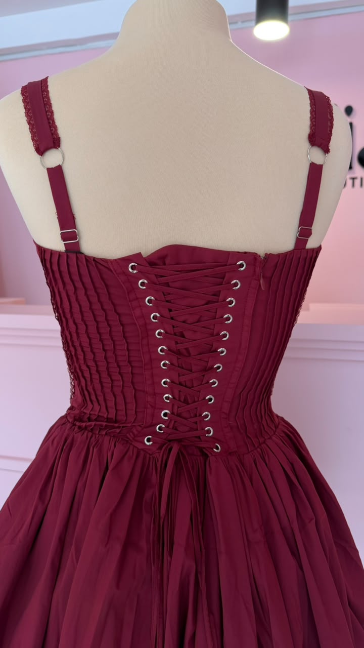 VESTIDO ESCARLATA