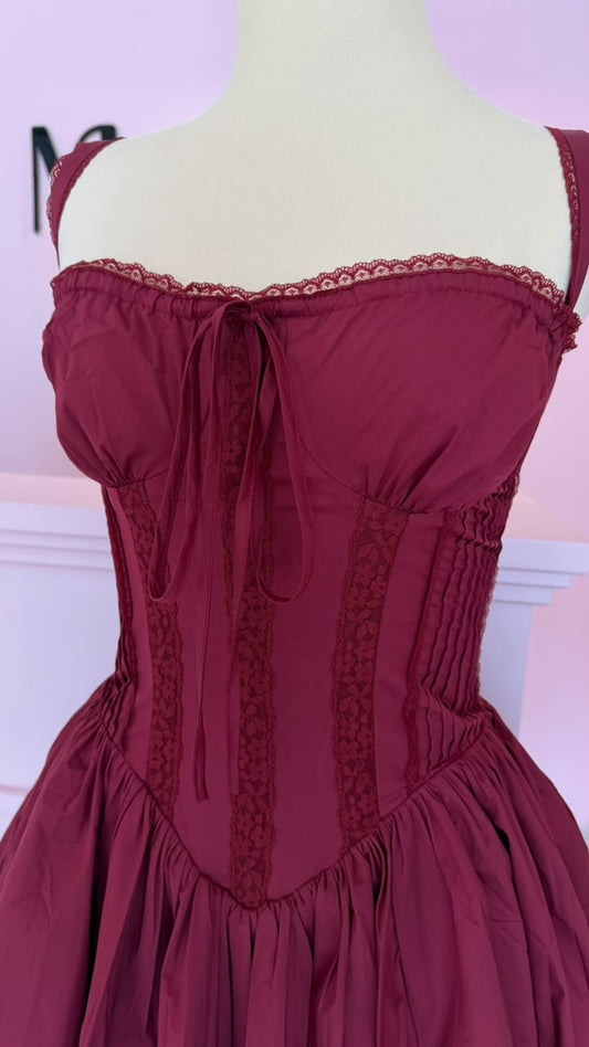 VESTIDO ESCARLATA
